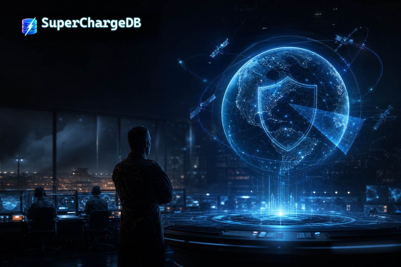 Secure command data core representing government and defense retrieval